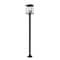 Z-Lite Rainer 5 Light Outdoor Post Mounted Fixture, 15.5in. W x 120in. H, Black 5015PHXLS-536P-BK - alternate 1